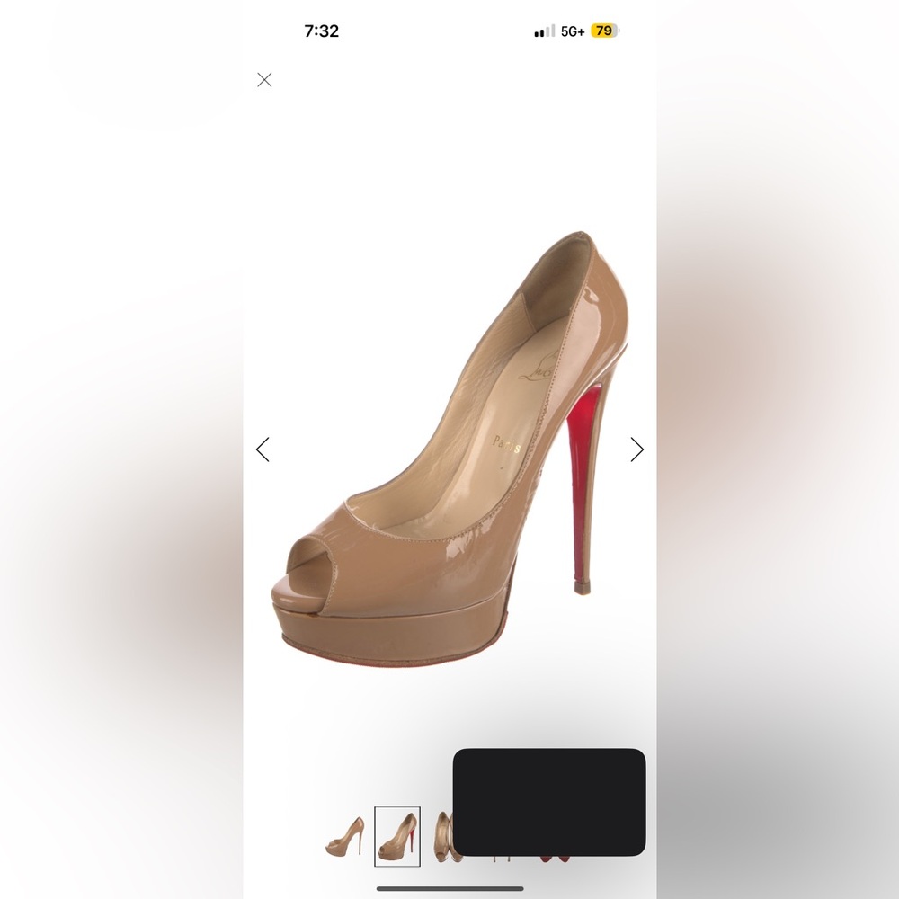 Elegant Tan Peep-Toe Stilettos